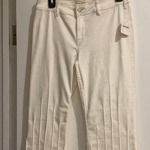 Free People Bellbottom off white jeans